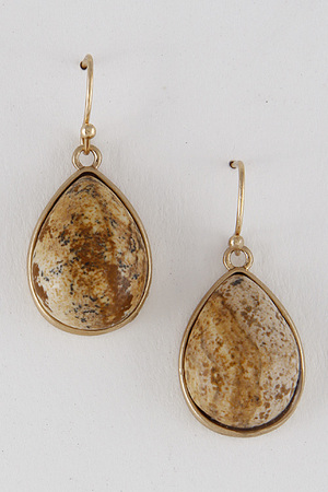 Tear Drop Hook Inspired Earrings 6KAB6